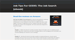 Desktop Screenshot of jobtipsforgeeksbook.com